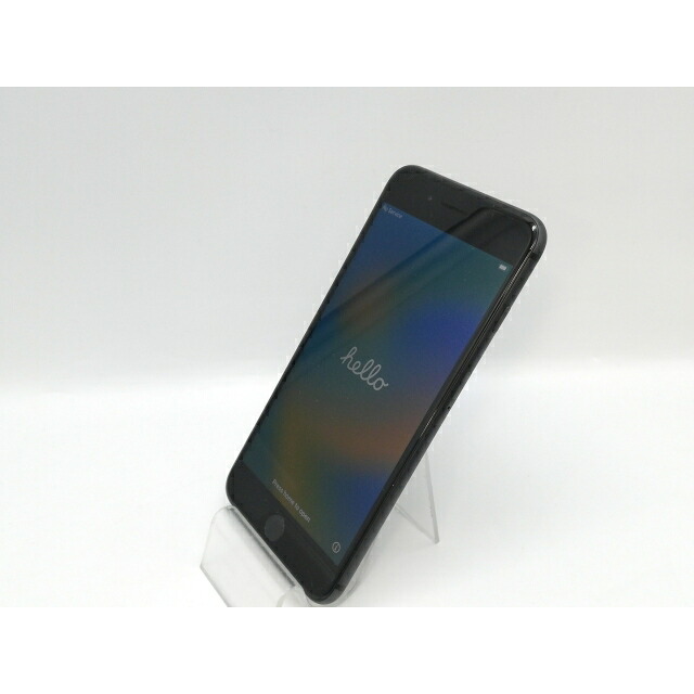 【中古】Apple SoftBank 【SIM鍵を掛ける取り消す済み】 iPhone 8 Plus 64GB 空白文字薄墨色 MQ9K2J/A【京都】引き受ける継続期間１ヶ月【価値づけるC】