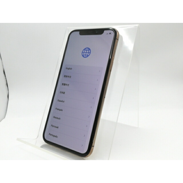 【中古】Apple SoftBank 【SIMロック解除済み】 iPhone XS 64GB ゴールド MTAY2J/A【京都】保証期間１ヶ月【ランクC】