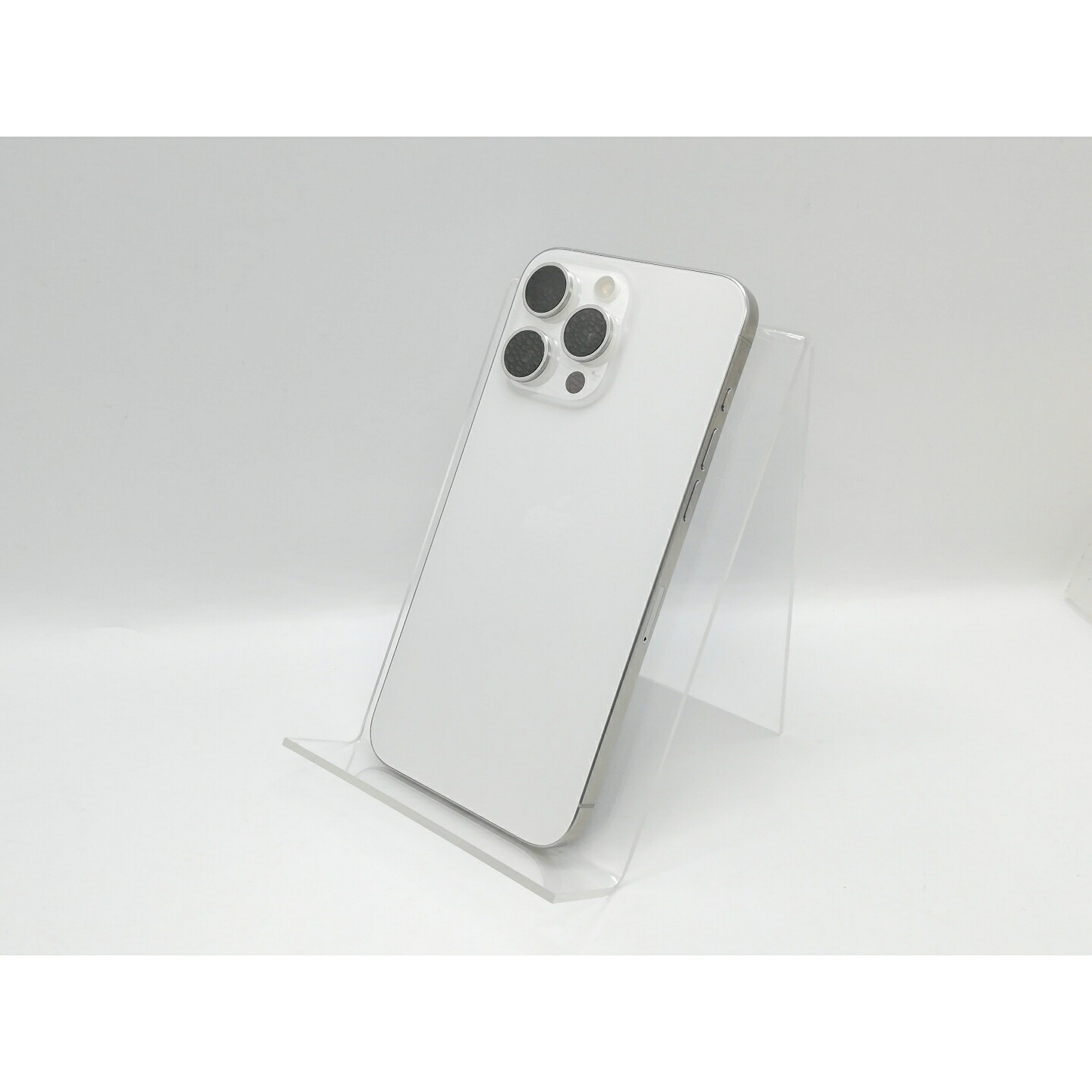 【中古】Apple 国内版 【SIMフリー】 iPhone 15 Pro Max 512GB ホワイトチタニウム MU6V3J/A【京都】保証期間１ヶ月【ランクA】