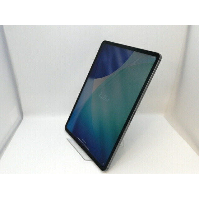 【中古】Apple au 【SIM鍵を掛ける取り消す済み】 12.9in iPad Pro（第5時人/2021） 128GB 空白文字薄墨色 MHR43J/A【京都】引き受ける継続期間１ヶ月【価値づけるB】
