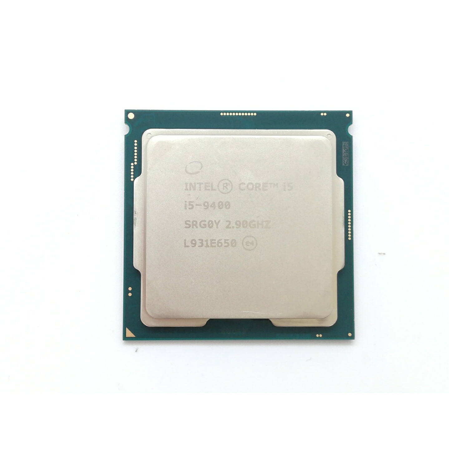 【中古】Intel Core i5-9400 (2.9GHz/結核症:4.1GHz/SRG0Y/R0) bulk LGA1151/6C/6T/L3 9M/UHD630/TDP65W【京都】言いはなつ継続期間１週