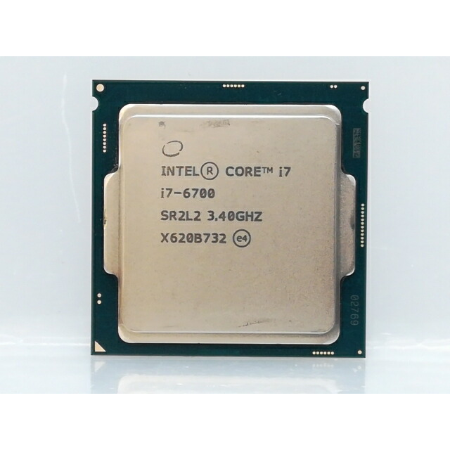 楽天市場】送料無料☆本体PC用CPU Intel CPU Core i7-6700 3.40GHz