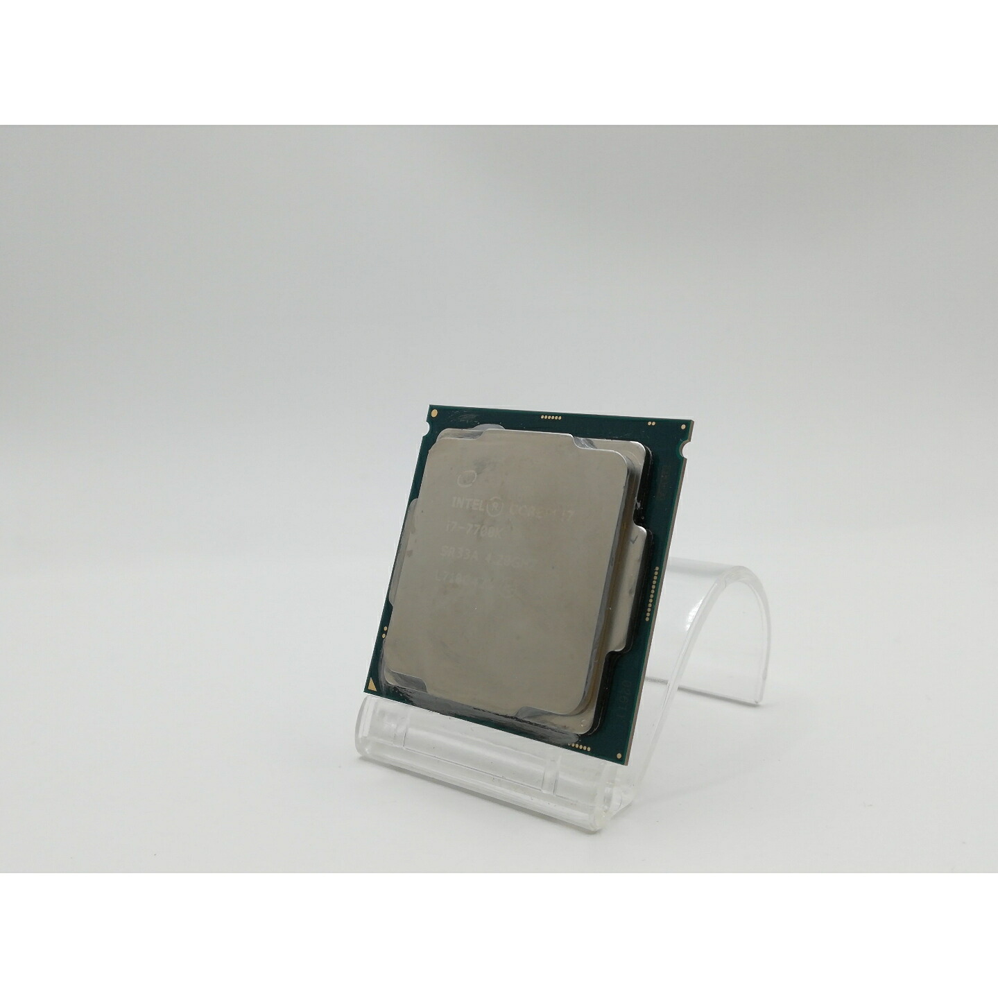 【中古】Intel Core i7-7700K (4.2GHz/TB:4.5GHz) BOX LGA1151/4C/8T/L3 8M/HD630/TDP91W【京都】保証期間１週間
