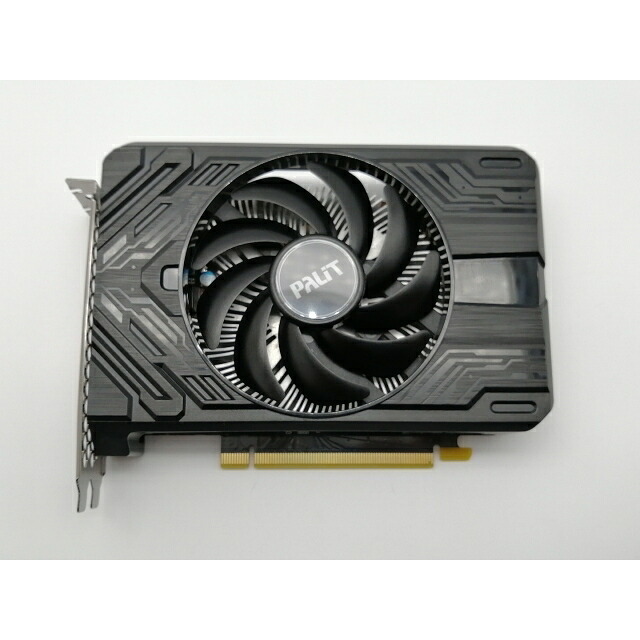 【中古】Palit NE64060019P1-1070F (GeForce RTX 4060 StormX 8GB) RTX4060/8GB(GDDR6)【博多】引きうける継続期間１週