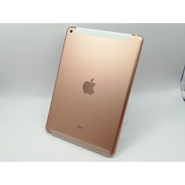 【中古】Apple SoftBank 【SIMロック解除済み】 iPad（第6世代/2018） 128GB ゴールド MRM22J/A【博多】保証期間１ヶ月【ランクA】