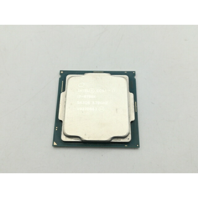 【中古】Intel Core i7-8700K (3.7GHz/結核症:4.7GHz) bulk LGA1151/6C/12T/L3 12M/UHD630/TDP95W【博多】引きうける継続期間１週