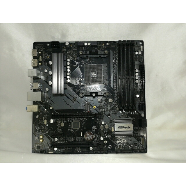 【中古】ASRock B550M Phantom Gaming 4 B550/AM4/MicroATX【川崎】引きうける継続期間１週
