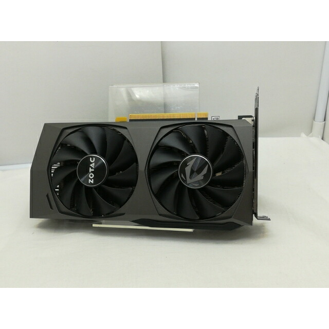 【中古】ZOTAC GAMING GeForce RTX 3060 Ti Twin Edge OC LHR（ZT-A30610H-10MLHR） RTX3060Ti/8GB(GDDR6)/PCI-E【川崎】引きうける継続期間１週