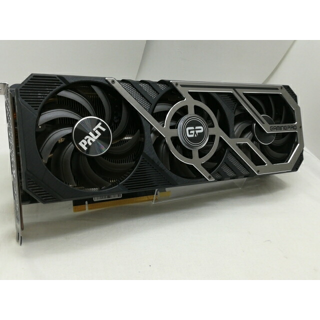 【中古】Palit GeForce RTX 3070 GamingPro V1 8GB（NE63070019P2-1041A）RTX3070(LHR)/8GB(GDDR6)【川崎】保証期間１週間｜じゃんぱら店