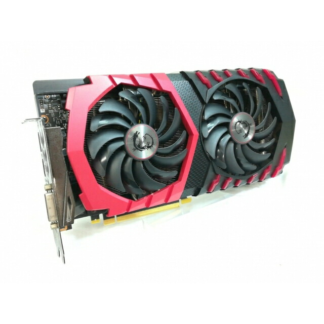 【中古】MSI GeForce GTX 1060 GAMING X 6G GTX1060/6GB(GDDR5)/PCI-E【川崎】引き受ける継続期間１週