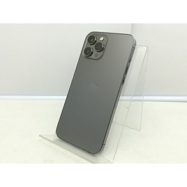【中古】Apple SoftBank 【SIMロック解除済み】 iPhone 12 Pro Max 256GB グラファイト MGCY3J/A【川崎】保証期間１ヶ月【ランクC】