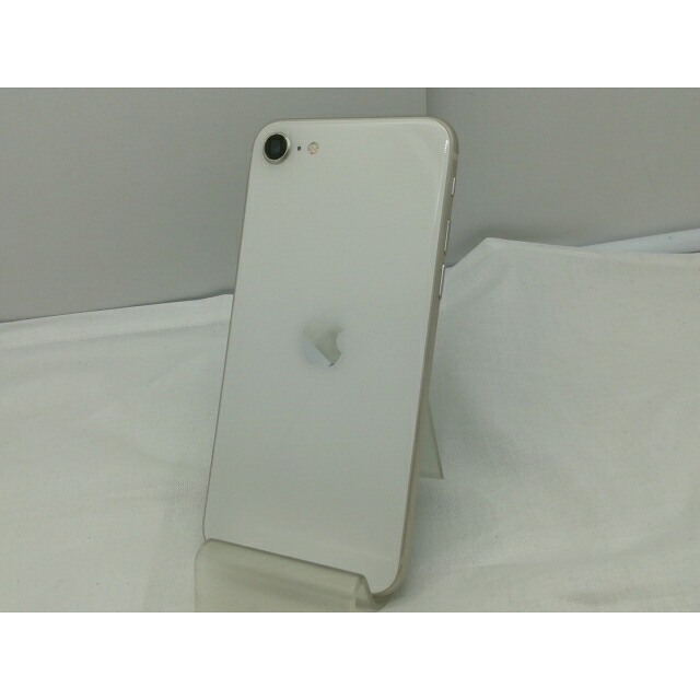 【中古】Apple au 【SIMフリー】 iPhone SE(第3世代) 64GB スターライト MMYD3J/A【川崎】保証期間1ヶ月【ランクA】|じゃんぱら店