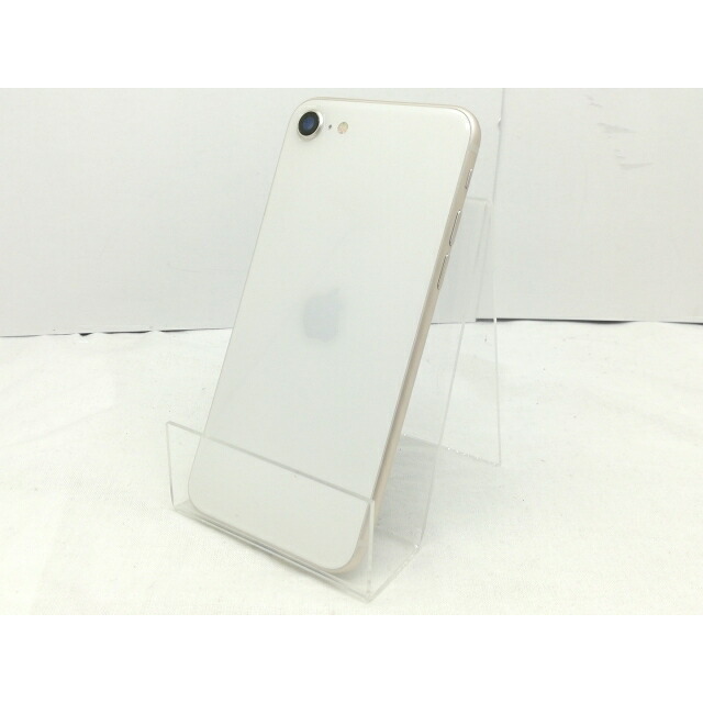 【中古】Apple SoftBank 【SIMフリー】 iPhone SE（第3世代） 64GB スターライト MMYD3J/A【川崎】保証期間１ヶ月【ランクC】｜じゃんぱら店
