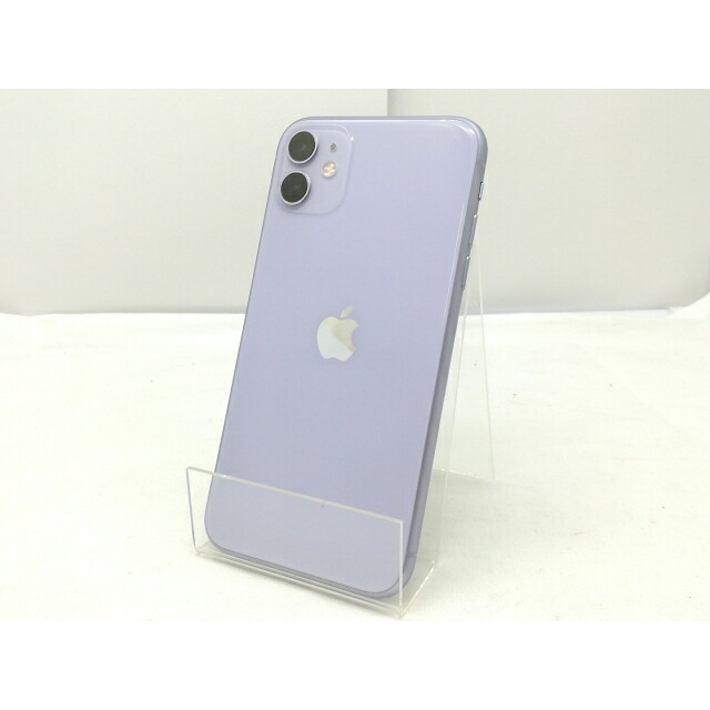 【中古】Apple 国内版 【SIM無償性】 iPhone 11 256GB パープル MWMC2J/A【川崎】引きうける継続期間１ヶ月【位置づけるB】