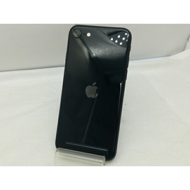 【中古】Apple SoftBank 【SIM無償性】 iPhone SE（第3時人） 64GB 真夜中 MMYC3J/A【川崎】引き請ける継続期間１ヶ月【序列付けるC】