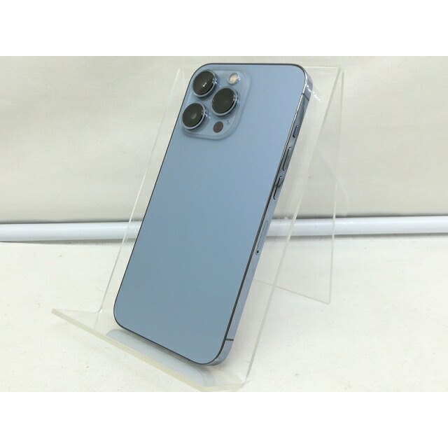 【中古】Apple docomo 【SIMフリー】 iPhone 13 Pro 256GB シエラブルー MLUU3J/A【川崎】保証期間１ヶ月【ランクA】