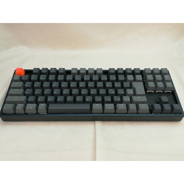 【中古】Keychron K8 Wireless Mechanical Keyboard ホットスワップモデル K8-91-Swap-RGB-Red-JP 赤軸【川崎】保証期間１週間