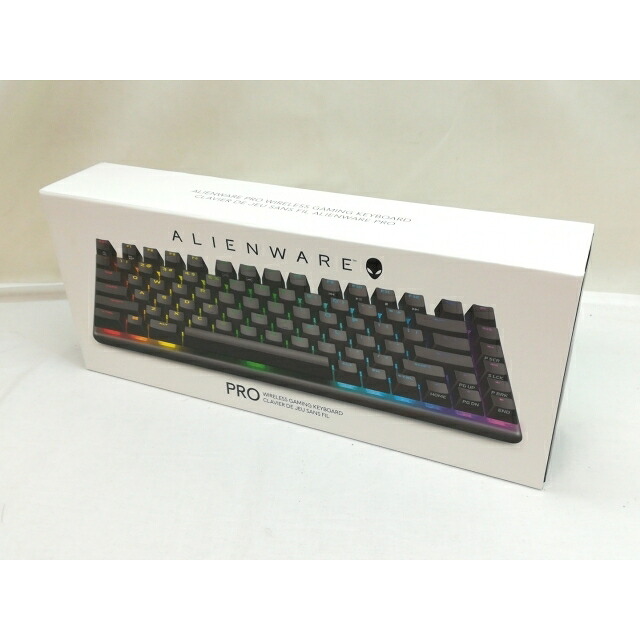 【未当て嵌める】DELL ALIENWARE PRO Wireless Gaming Keyboard[ダークサイドオブザムーン]【川崎】引き受ける継続期間１週