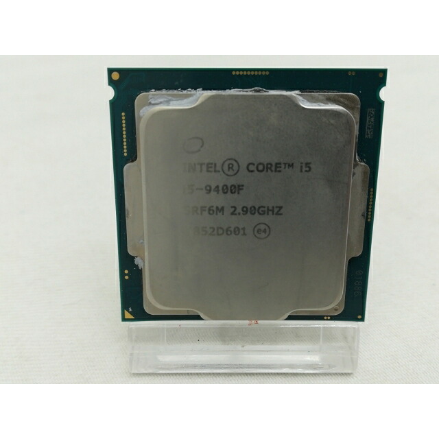 【中古】Intel Core i5-9400F (2.9GHz/肺結核:4.1GHz/SRF6M/U0) bulk LGA1151/6C/6T/L3 9M/No iGPU/TDP65W【川崎】引き受ける継続期間１週