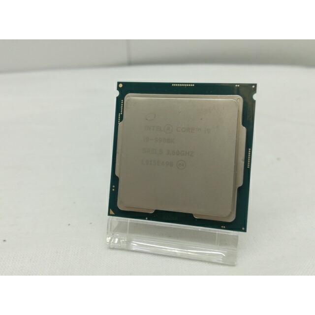 【中古】Intel Core i9-9900K (3.6GHz/結核症:5GHz/SRELS/P0) bulk LGA1151/8C/16T/L3 16M/UHD630/TDP95W【川崎】引きうける継続期間１週