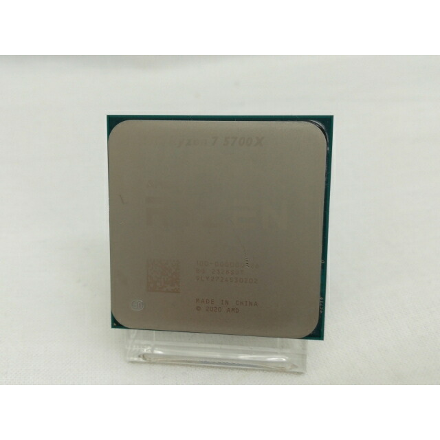 【中古】AMD Ryzen 7 5700X (3.4GHz/TC:4.6GHz) BOX AM4/8C/16T/L3 32MB/TDP 65W【川崎】引きうける継続期間１週