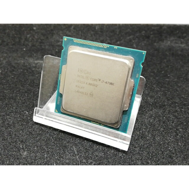 【中古】Intel Core i7-4790K(4.0GHz/結核症:4.4GHz) Bulk LGA1150/4C/8T/L3 8M/固定ディスク4600/TDP88W【川崎】引きうける継続期間１週