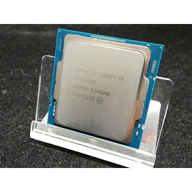 【中古】Intel Core i7-11700 (2.5GHz/結核症:4.8GHz) Bulk LGA1200/8C/16T/L3 16M/UHD750/TDP65W【川崎】引きうける継続期間１週