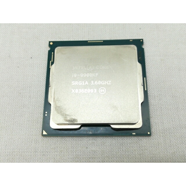 【中古】Intel Core i9-9900KF (3.6GHz/結核症:5GHz/SRG1A/R0) bulk LGA1151/8C/16T/L3 16M/No iGPU/TDP95W【川崎】引きうける継続期間１週