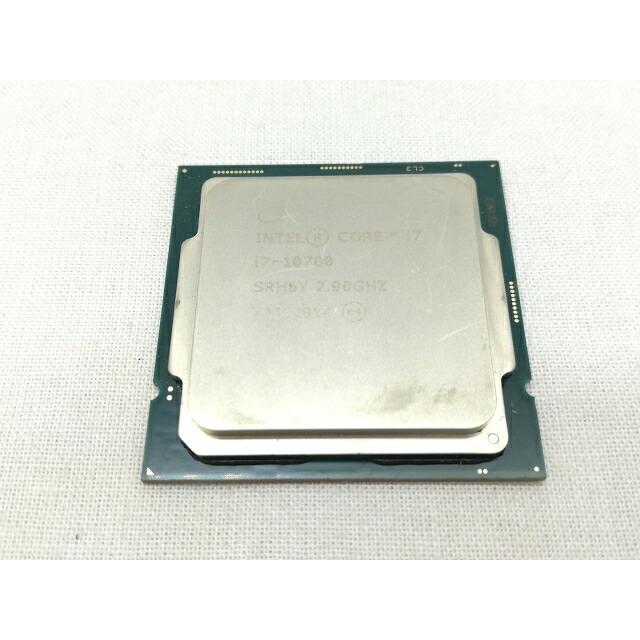 【中古】Intel Core i7-10700 (2.9GHz/結核症:4.8GHz) bulk LGA1200/8C/16T/L3 16M/UHD630/TDP65W【川崎】引きうける継続期間１週