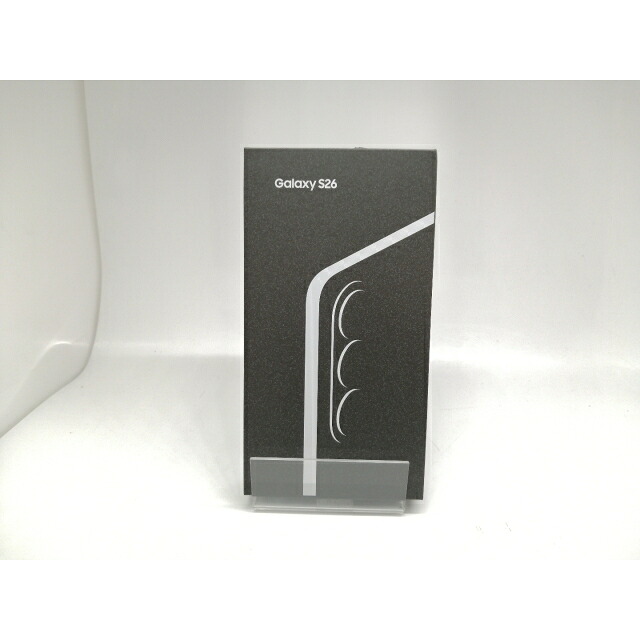 【未使用】SAMSUNG 国内版 【SIMフリー】 Galaxy S26 ブラック 12GB 256GB【秋葉5号】保証期間３ヶ月