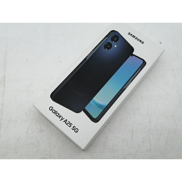 【未当てはめる】SAMSUNG UQmobile 【SIM無償性】 Galaxy A25 5G 黒いこと 4GB 64GB SCG33【秋葉5号】引き請ける継続期間３ヶ月