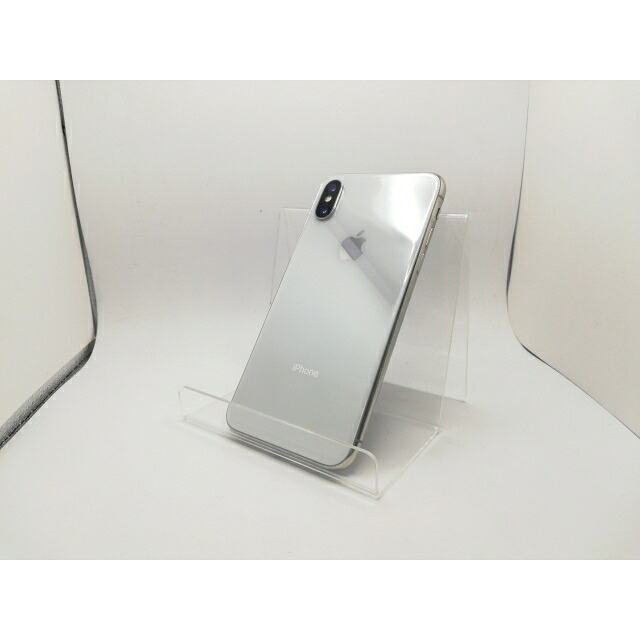 【中古】Apple 国内版 【SIMフリー】 iPhone X 256GB シルバー MQC22J/A【秋葉5号】保証期間１ヶ月【ランクC】