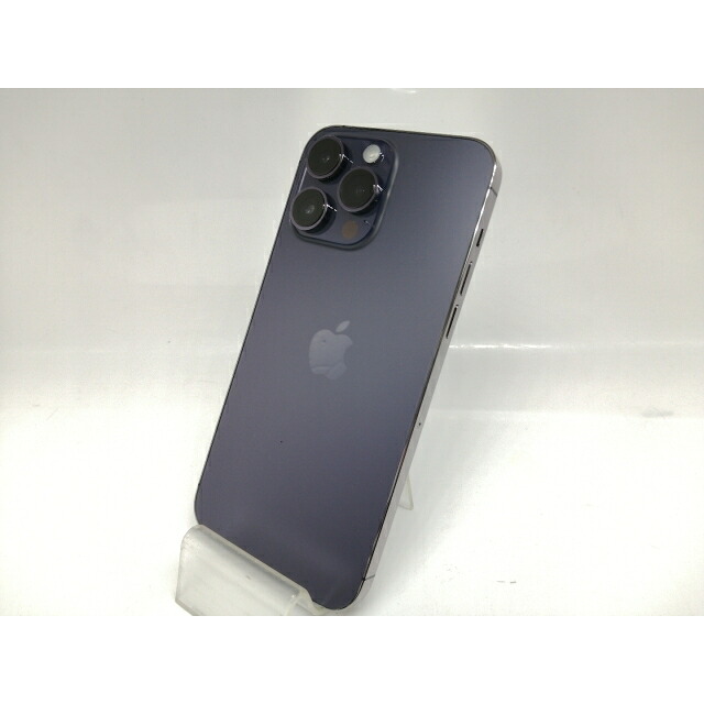 【中古】Apple モバイル 【SIMフリー】 iPhone 14 Pro Max 256GB ディープパープル MQ9E3J/A【秋葉5号】保証期間1ヶ月【ランクA】|じゃんぱら店