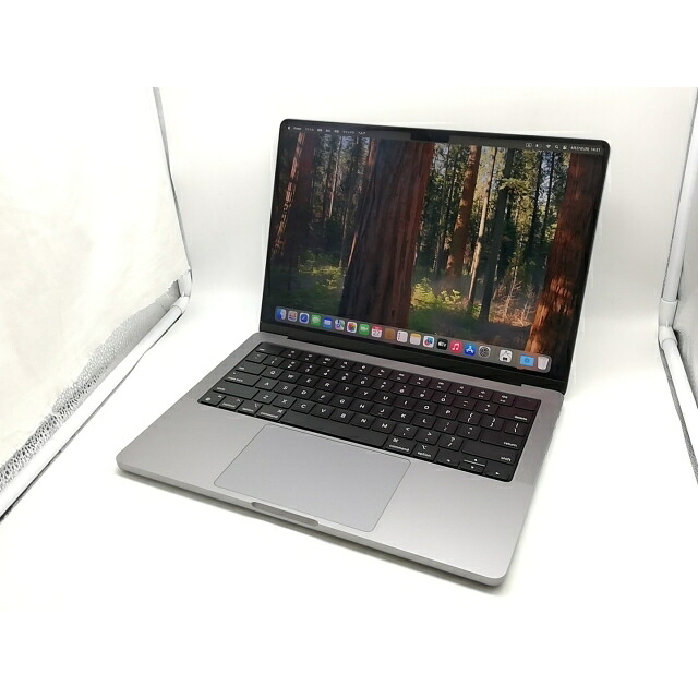 【中古】Apple MacBook Pro 14in CTO (2021) M1 Pro(中央処理装置:10C/GPU:16C)/32G/2T/あき場所薄墨色【横浜】引き受ける継続期間１ヶ月【序列付けるB】