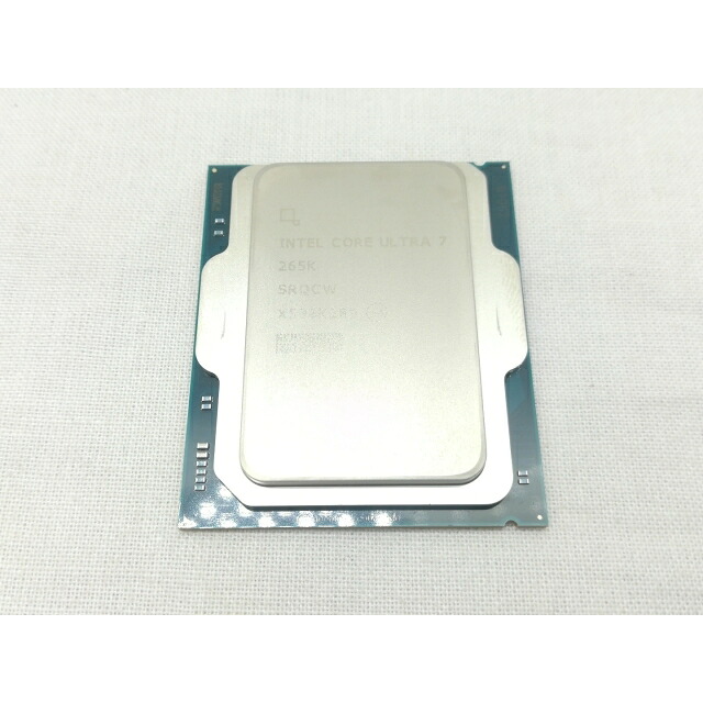 【中古】Intel Core Ultra 7 265K(3.9GHz) Box LGA1851/20C(P:8C/E:12C)/20T/L3 30M/Intel Graphics/PBP125W【横浜】引きうける継続期間１週