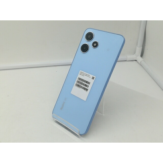 【中古】Xiaomi au 【SIM無償性】 Redmi 12 5G 4GB 128GB 天の原青み XIG03【札幌】引き受ける継続期間１ヶ月【序列付けるA】