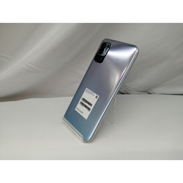 【中古】Xiaomi au 【SIM無償性】 Redmi Note 10 JE クロームしろがね色 4GB 64GB XIG02【札幌】引き受ける継続期間１ヶ月【序列付けるA】