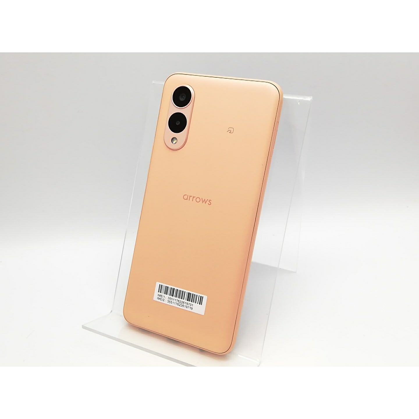 【未当て嵌める】FCNT SoftBank 【SIM無償性】 arrows We2 ともし火オレンジ色 4GB 64GB A402FC【札幌】引き受ける継続期間３ヶ月