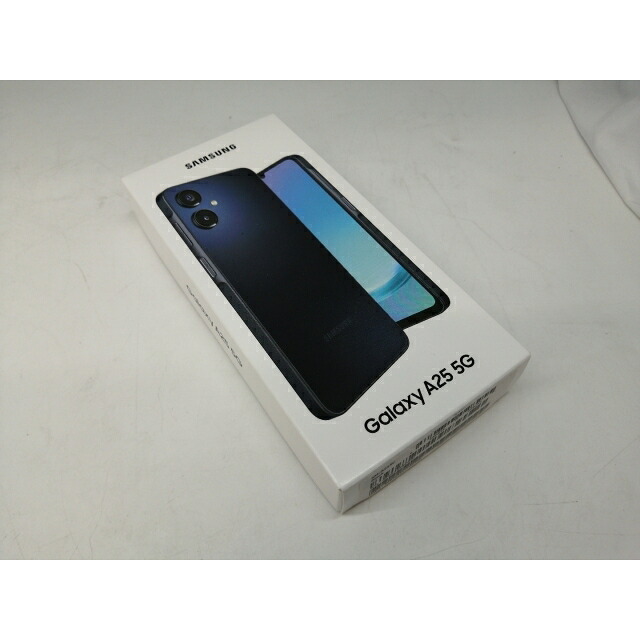 【未使用】SAMSUNG モバイル 【SIMフリー】 Galaxy A25 5G ブラック 4GB 64GB【札幌】保証期間３ヶ月｜じゃんぱら店