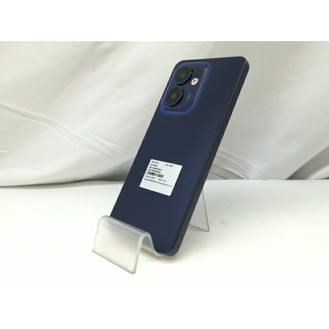 【中古】Oppo UQmobile 【SIM無償性】 OPPO Reno13 A ルミナスネイビー 8GB 128GB OPG05【札幌】引きうける継続期間１ヶ月【位置づけるA】