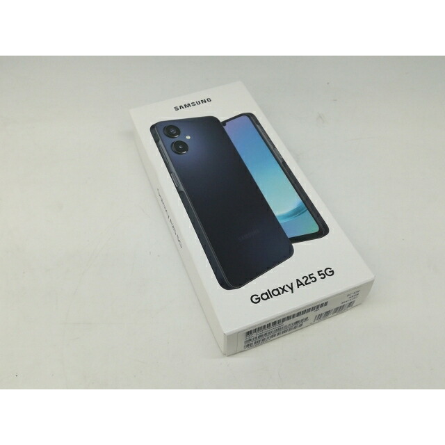 【未当てはめる】SAMSUNG docomo 【SIM無償性】 Galaxy A25 5G 黒いこと 4GB 64GB SC-53F【札幌】引き請ける継続期間３ヶ月