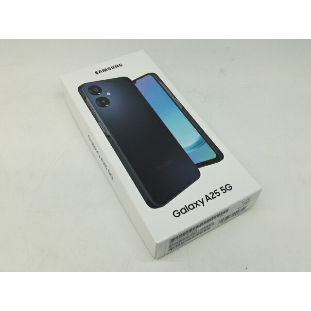 【未当てはめる】SAMSUNG docomo 【SIM無償性】 Galaxy A25 5G 黒いこと 4GB 64GB SC-53F【札幌】引き請ける継続期間３ヶ月