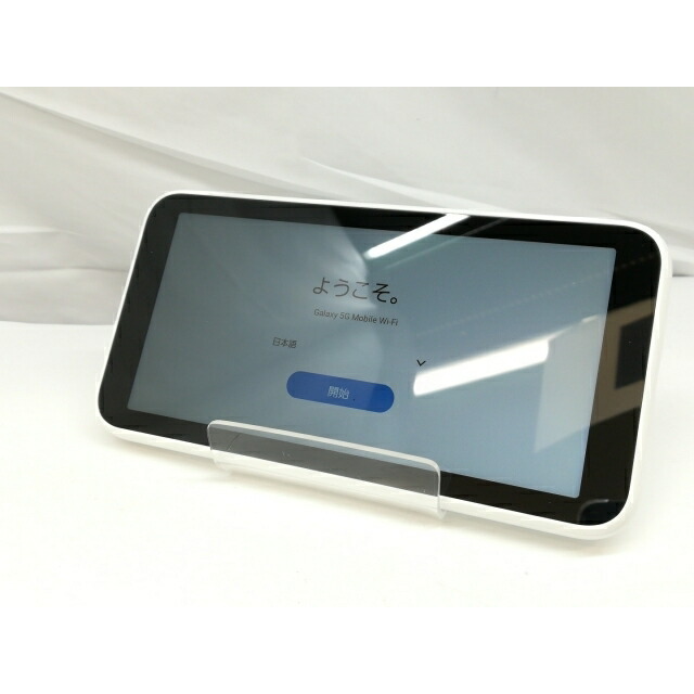 楽天市場】[中古品] Galaxy 5G Mobile WiFi SCR01 White 32GB SIM