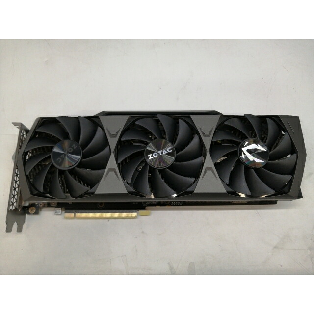 【中古】ZOTAC GeForce RTX 3070 Ti Trinity OC（ZT-A30710J-10P）RTX3070Ti/8GB(GDDR6X)【札幌】引き受ける継続期間１週