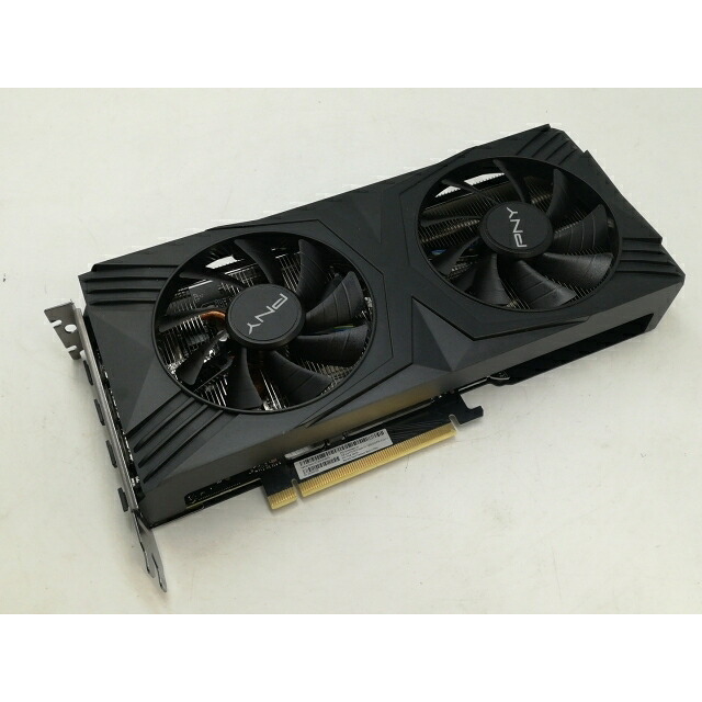 【中古】PNY GeForce RTX 4070 SUPER 12GB VERTO OC デュアル愛読者 VCG4070S12DFXPB1-O RTX4070S/12G【札幌】引き請ける継続期間１週