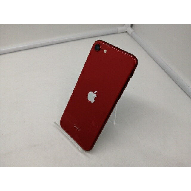 【中古】Apple au 【SIMロック解除済み】 iPhone SE（第2世代） 128GB (PRODUCT)RED MXD22J/A【札幌】保証期間１ヶ月【ランクC】