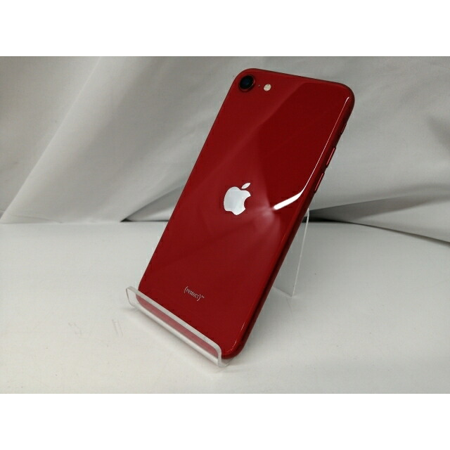 【中古】Apple docomo 【SIM鍵を掛ける取りけす済み】 iPhone SE（第2時人） 64GB (PRODUCT)RED MHGR3J/A（後期型番）【札幌】引き受ける継続期間１ヶ月【序列付けるB】