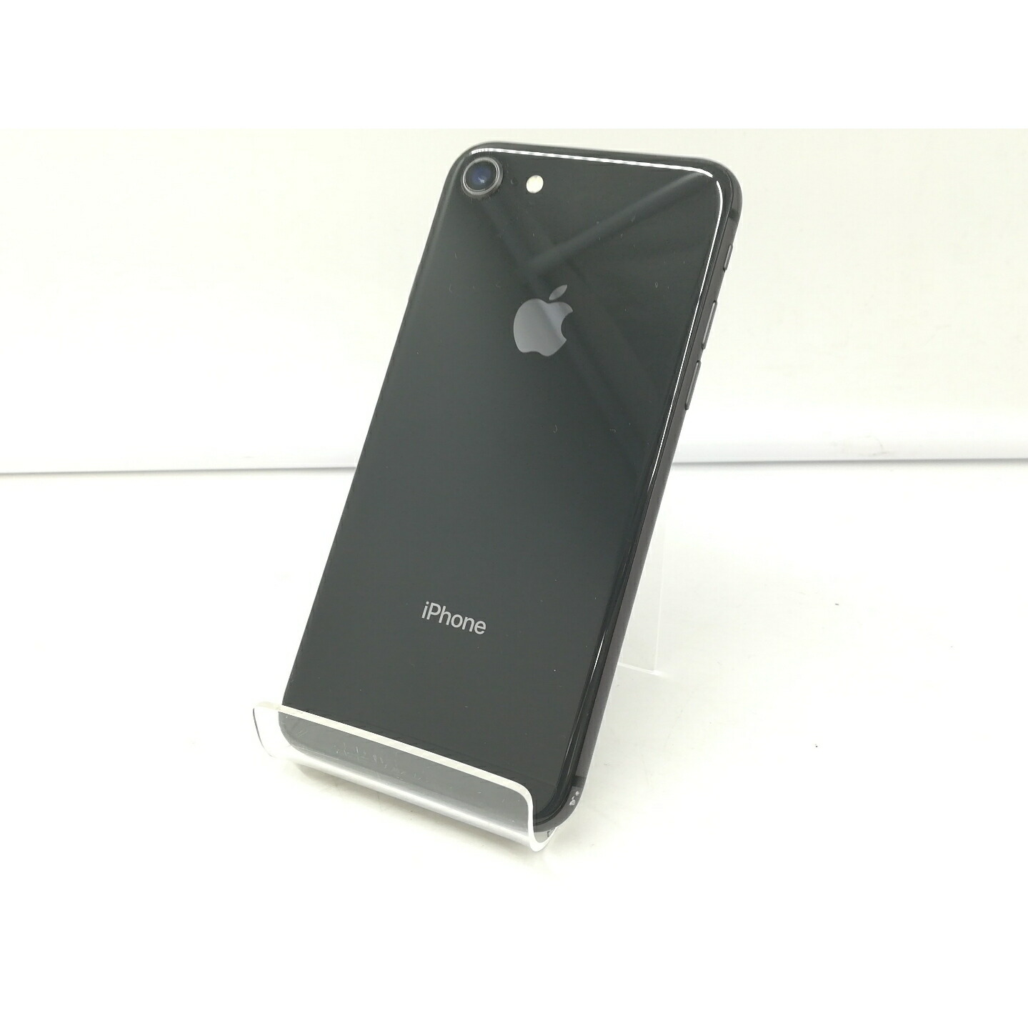 【中古】Apple SoftBank 【SIM鍵を掛けるあり】 iPhone 8 64GB 空白文字薄墨色 MQ782J/A【札幌】引き受ける継続期間１ヶ月【価値づけるC】