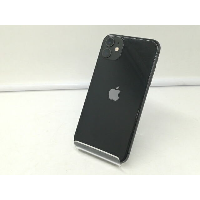 【中古】Apple au 【SIM鍵を掛ける取り消す済み】 iPhone 11 128GB 黒いこと MWM02J/A【札幌】引き受ける継続期間１週【価値づけるC】