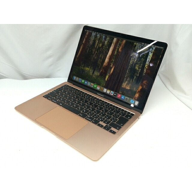 【中古】Apple MacBook Air 13in 256GB ゴールド MWTL2J/A (Early 2020)【札幌】引き受ける継続期間１ヶ月【序列付けるB】